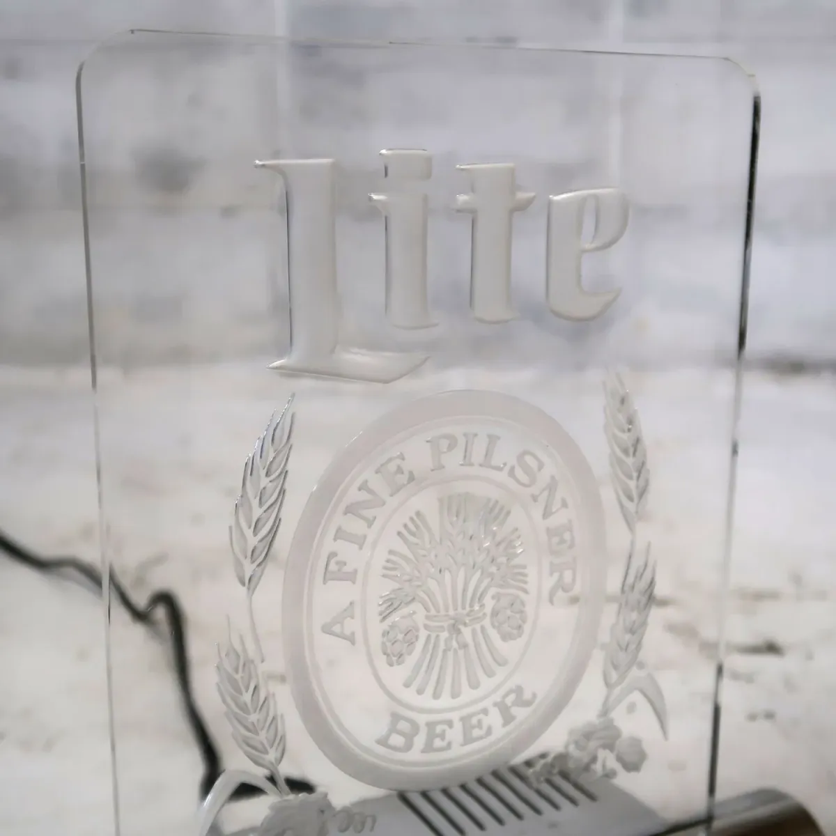 Miller Lite ビンテージ ライトサイン