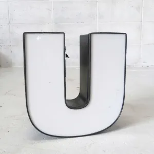 ビンテージ レターサイン U