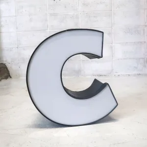 ビンテージ レターサイン C