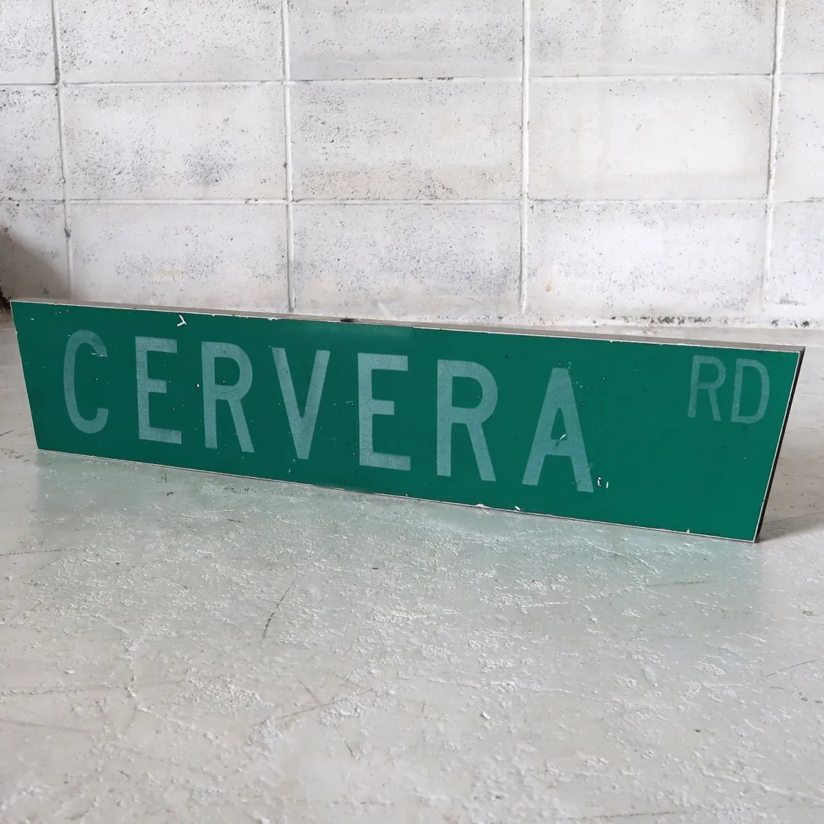 ビンテージ 両面ストリートサイン