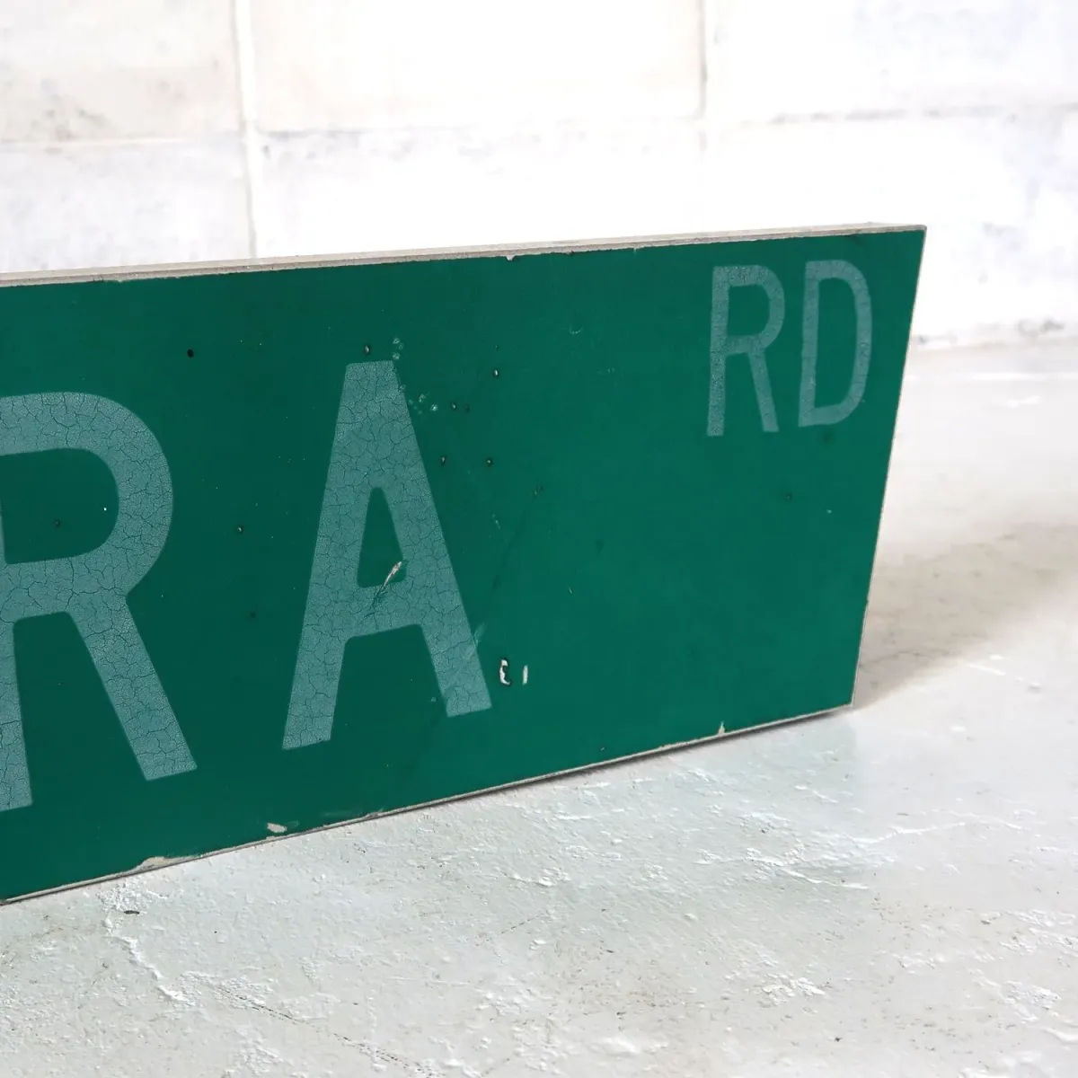 ビンテージ 両面ストリートサイン