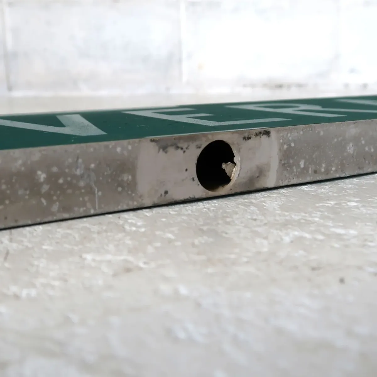 ビンテージ 両面ストリートサイン