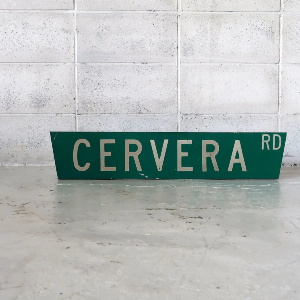 ビンテージ 両面ストリートサイン