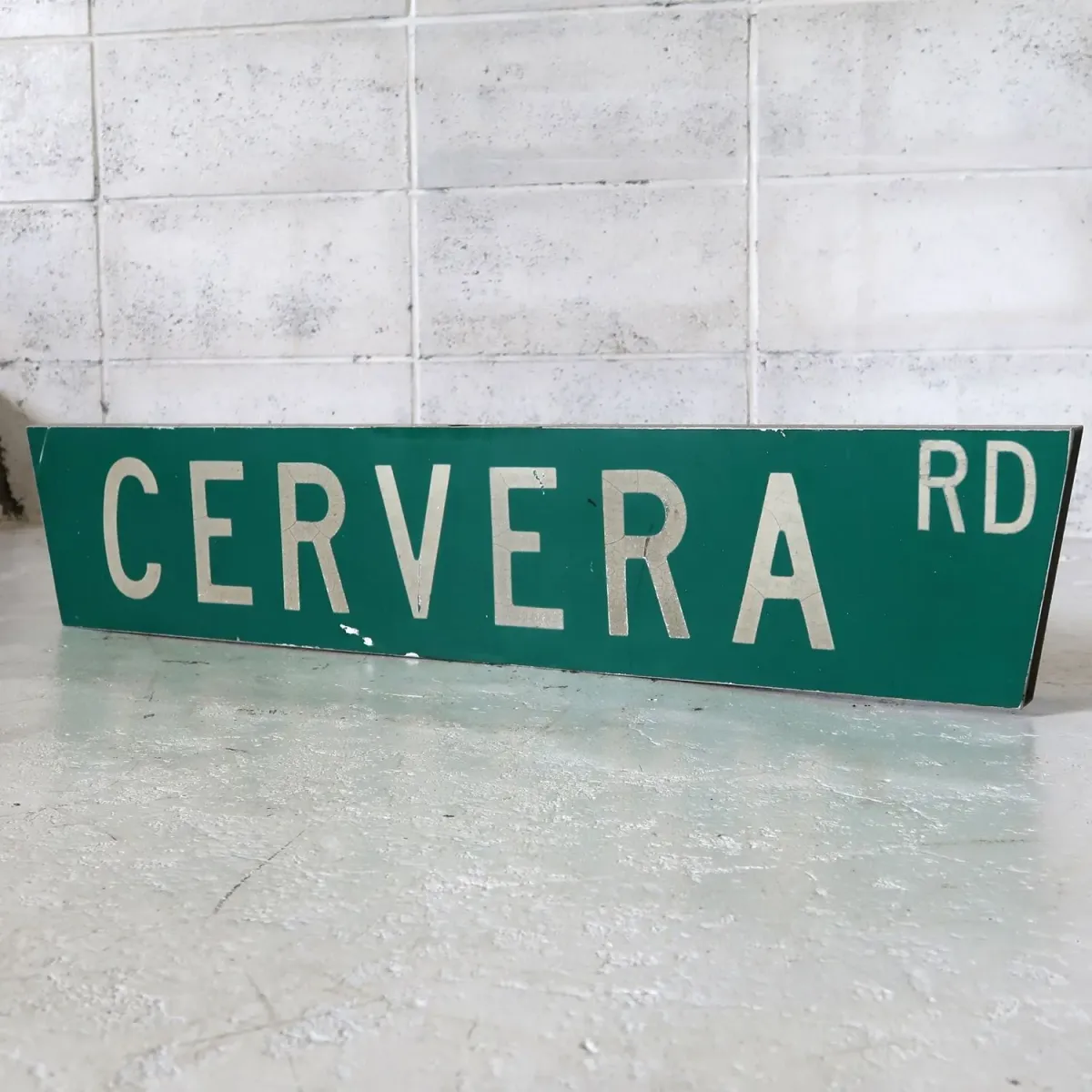 ビンテージ 両面ストリートサイン