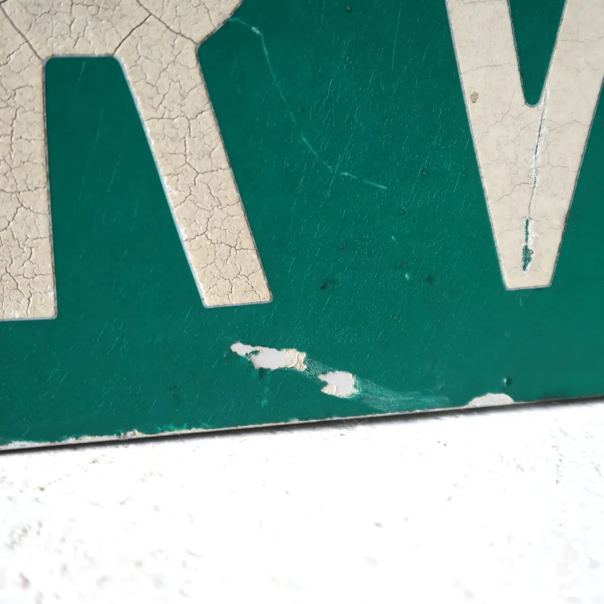 ビンテージ 両面ストリートサイン