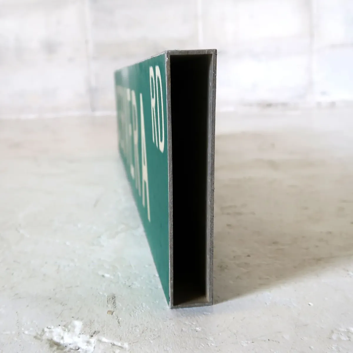 ビンテージ 両面ストリートサイン