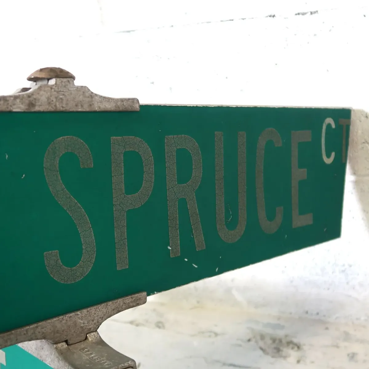 ビンテージ 2連 両面ストリートサイン