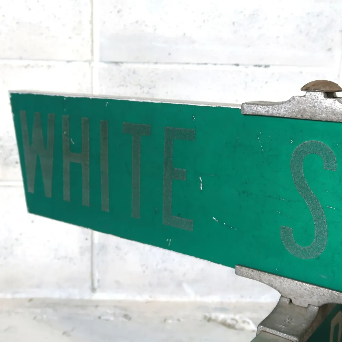 ビンテージ 2連 両面ストリートサイン