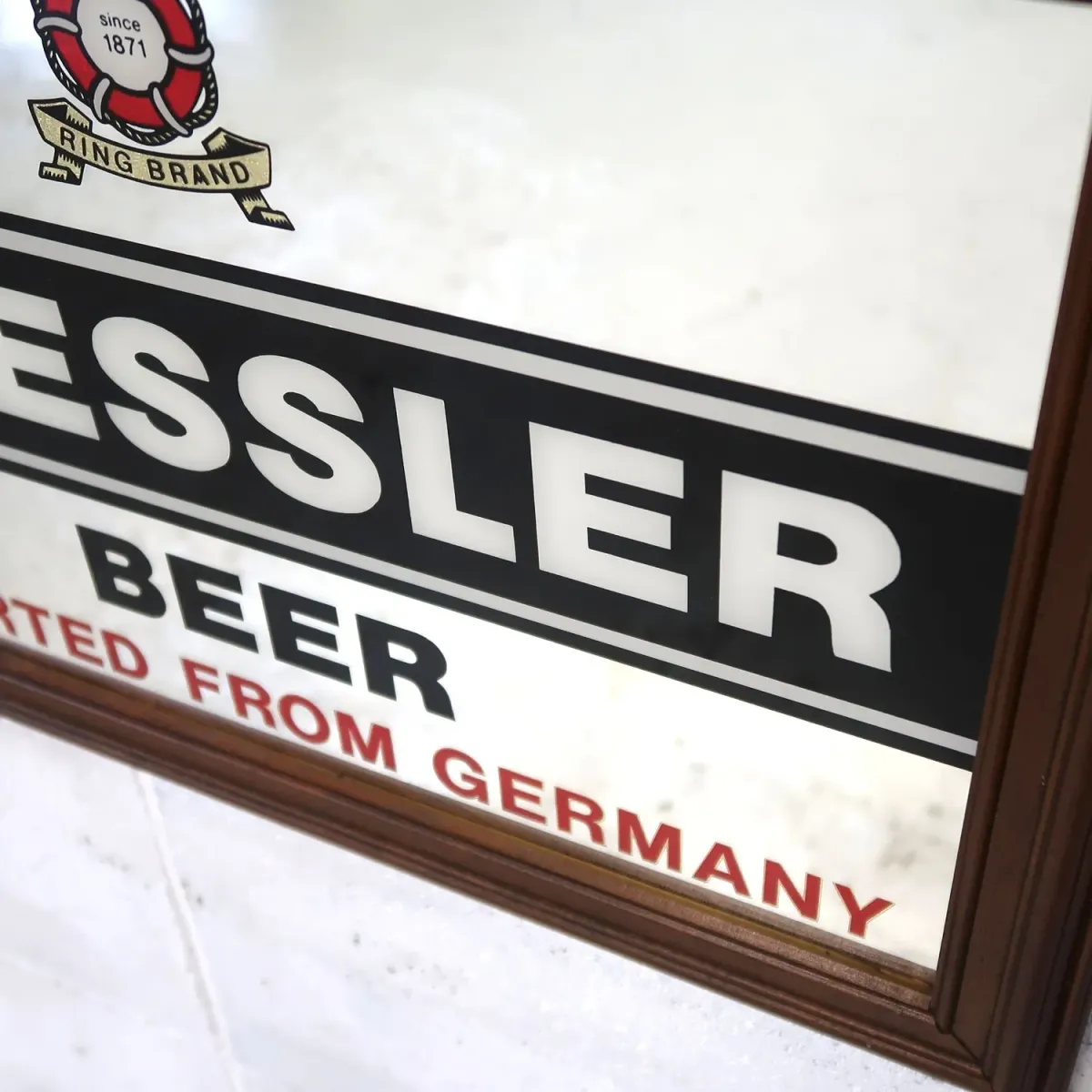 DRESSLER BEER ビンテージ パブミラー