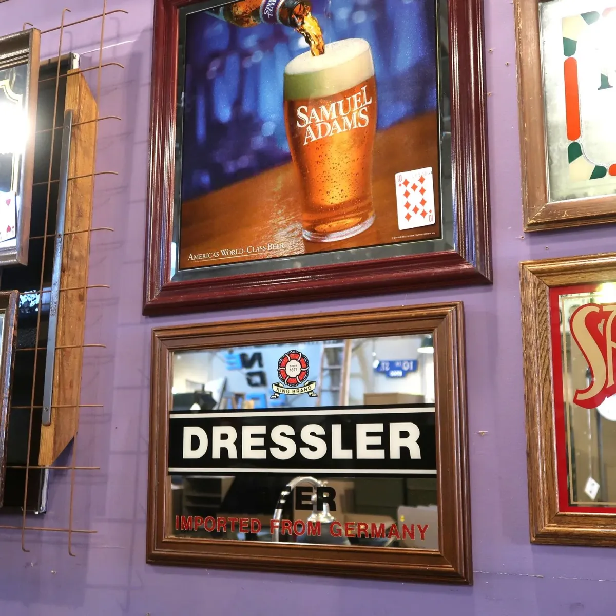 vintage FOURROSES パブミラー Vintage Four Roses パブミラー 3/18までの限定価格 Four Roses