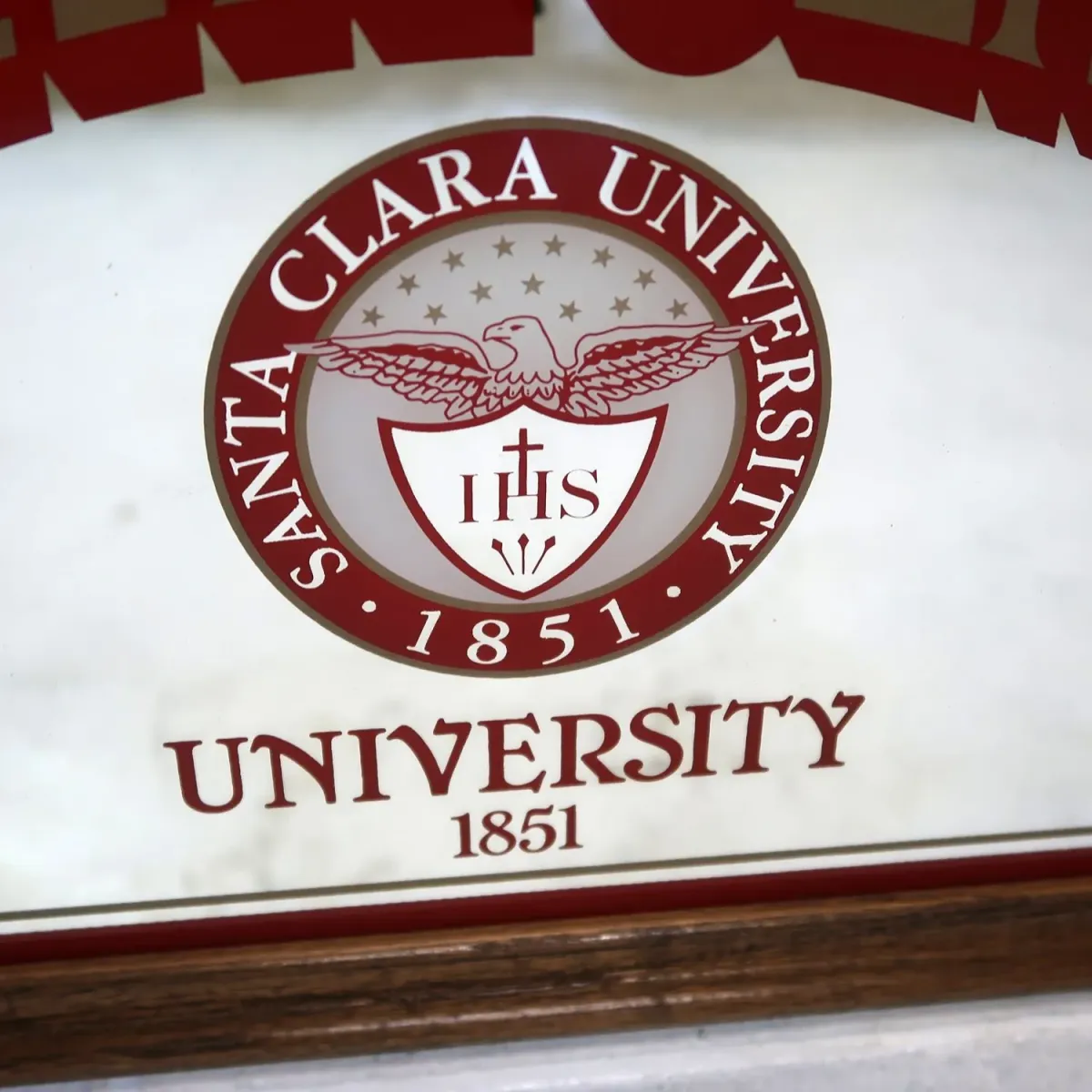SANTA CLARA UNIVER SITY ビンテージ ミラー