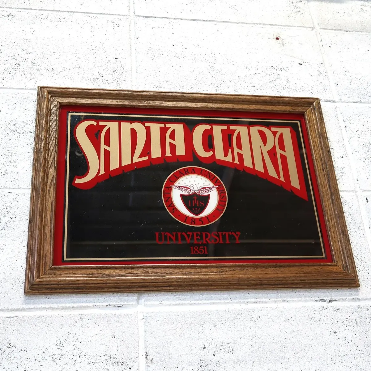 SANTA CLARA UNIVER SITY ビンテージ ミラー