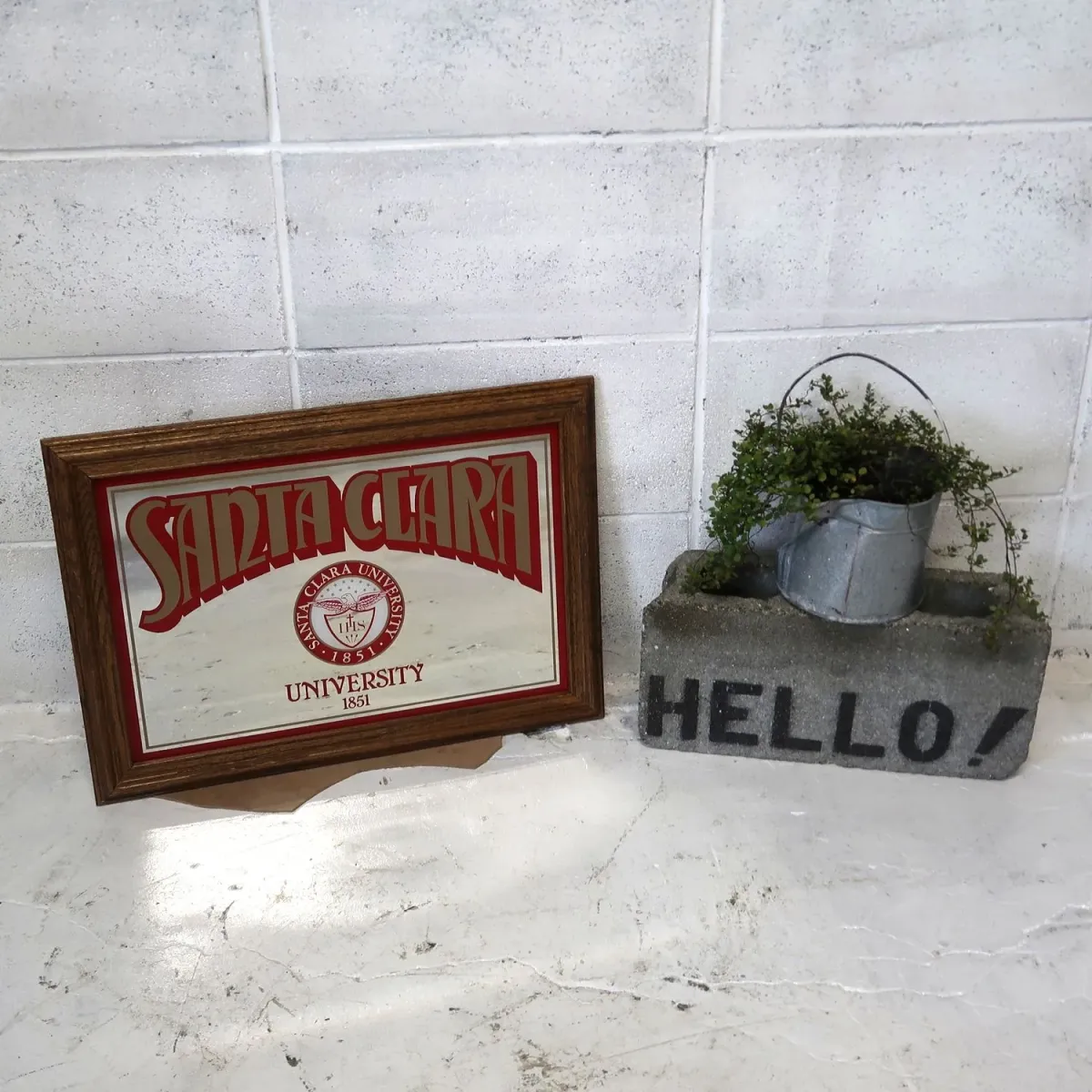 SANTA CLARA UNIVER SITY ビンテージ ミラー