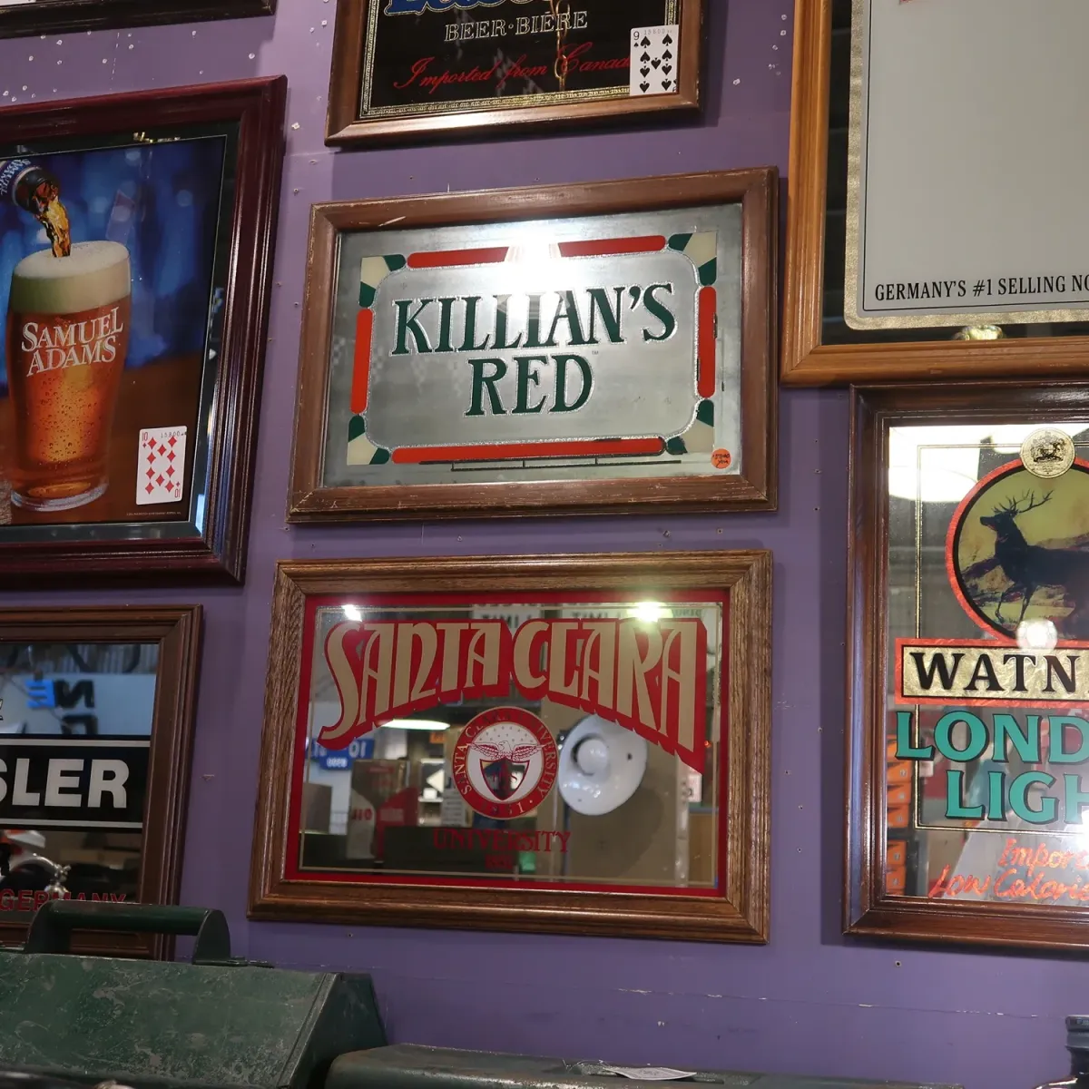 SANTA CLARA UNIVER SITY ビンテージ ミラー