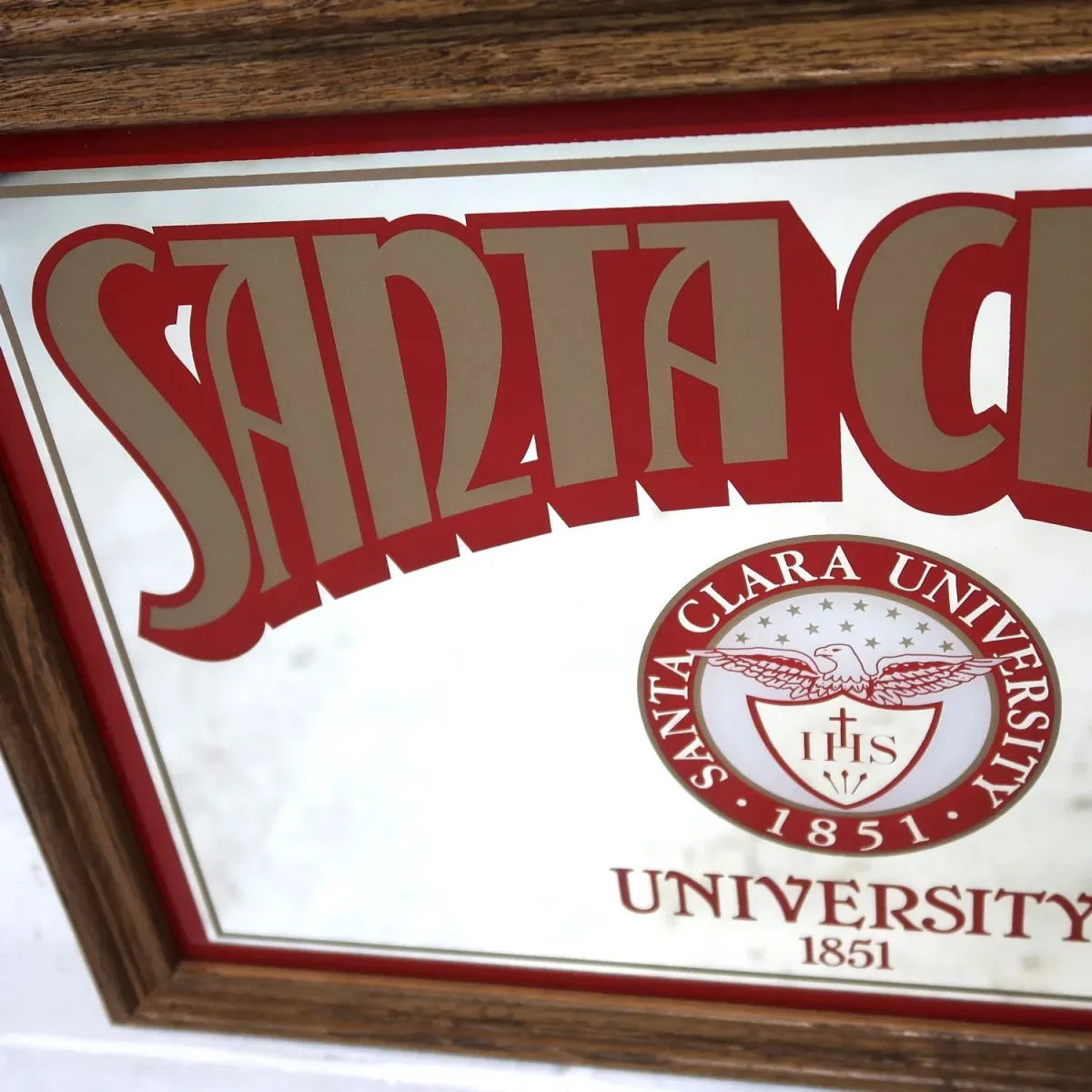 SANTA CLARA UNIVER SITY ビンテージ ミラー
