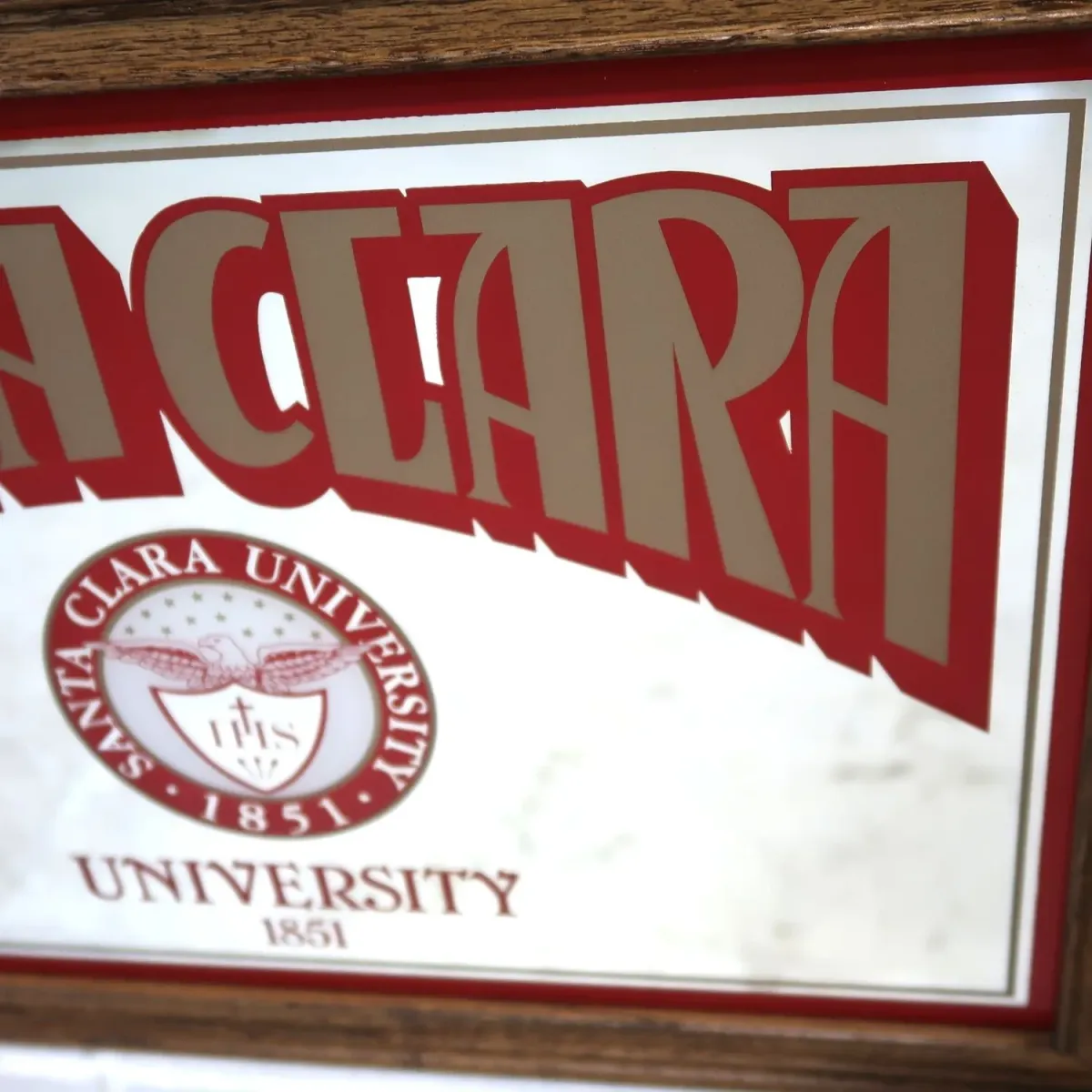 SANTA CLARA UNIVER SITY ビンテージ ミラー