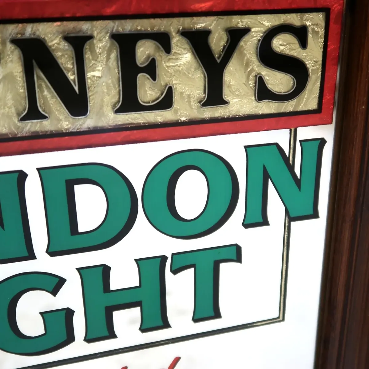 WATNEYS LONDON LIGHT ビンテージ パブミラー