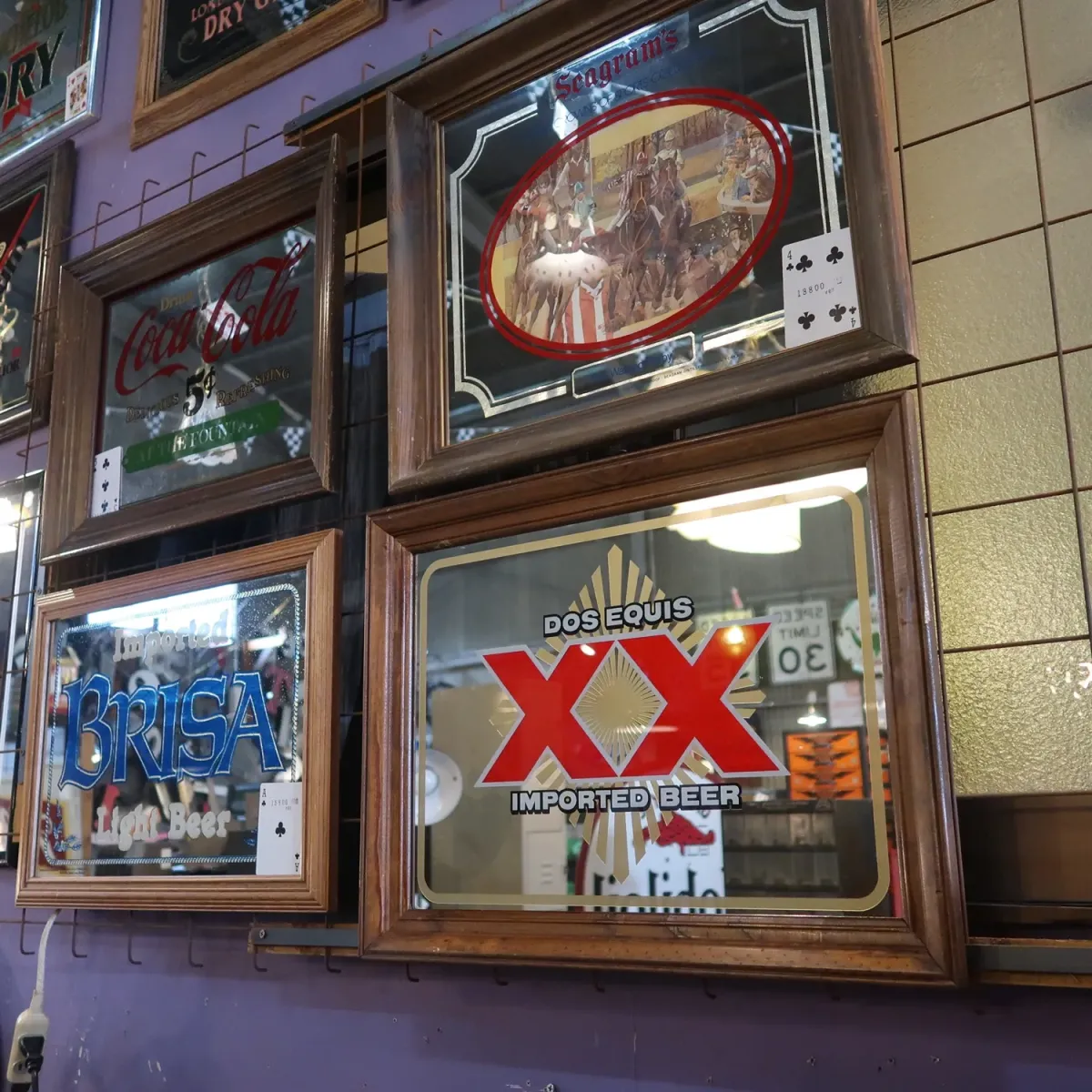 DOS EQUIS XX ビンテージ パブミラー