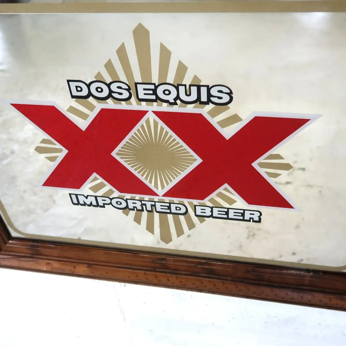DOS EQUIS XX ビンテージ パブミラー