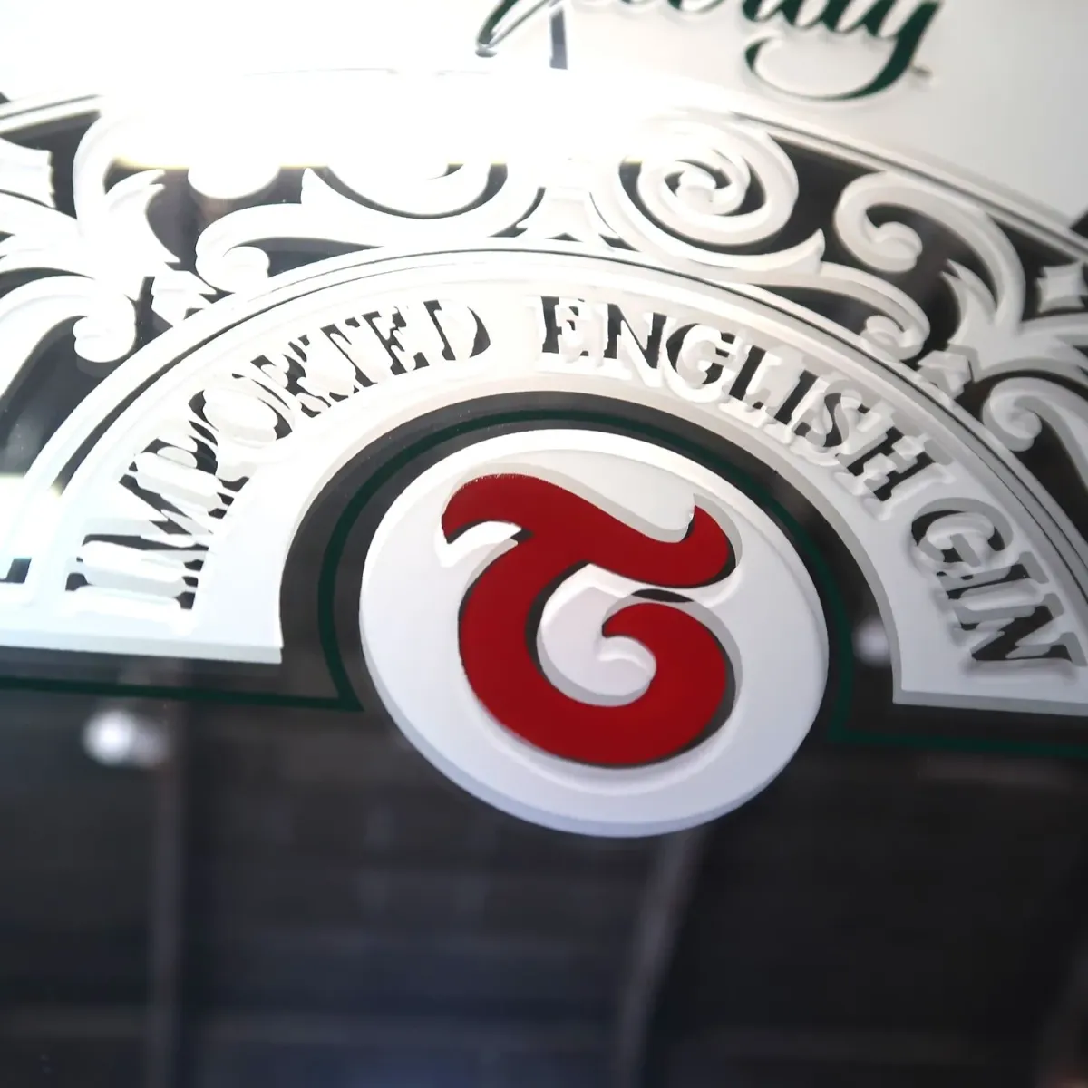 Tanqueray ビンテージ パブミラー