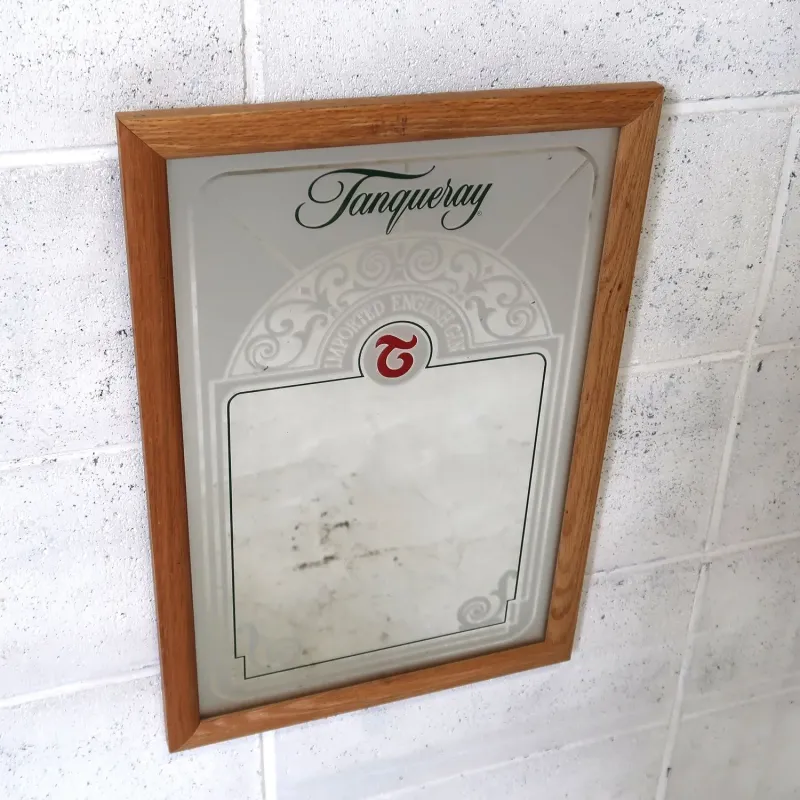 Tanqueray ビンテージ パブミラー
