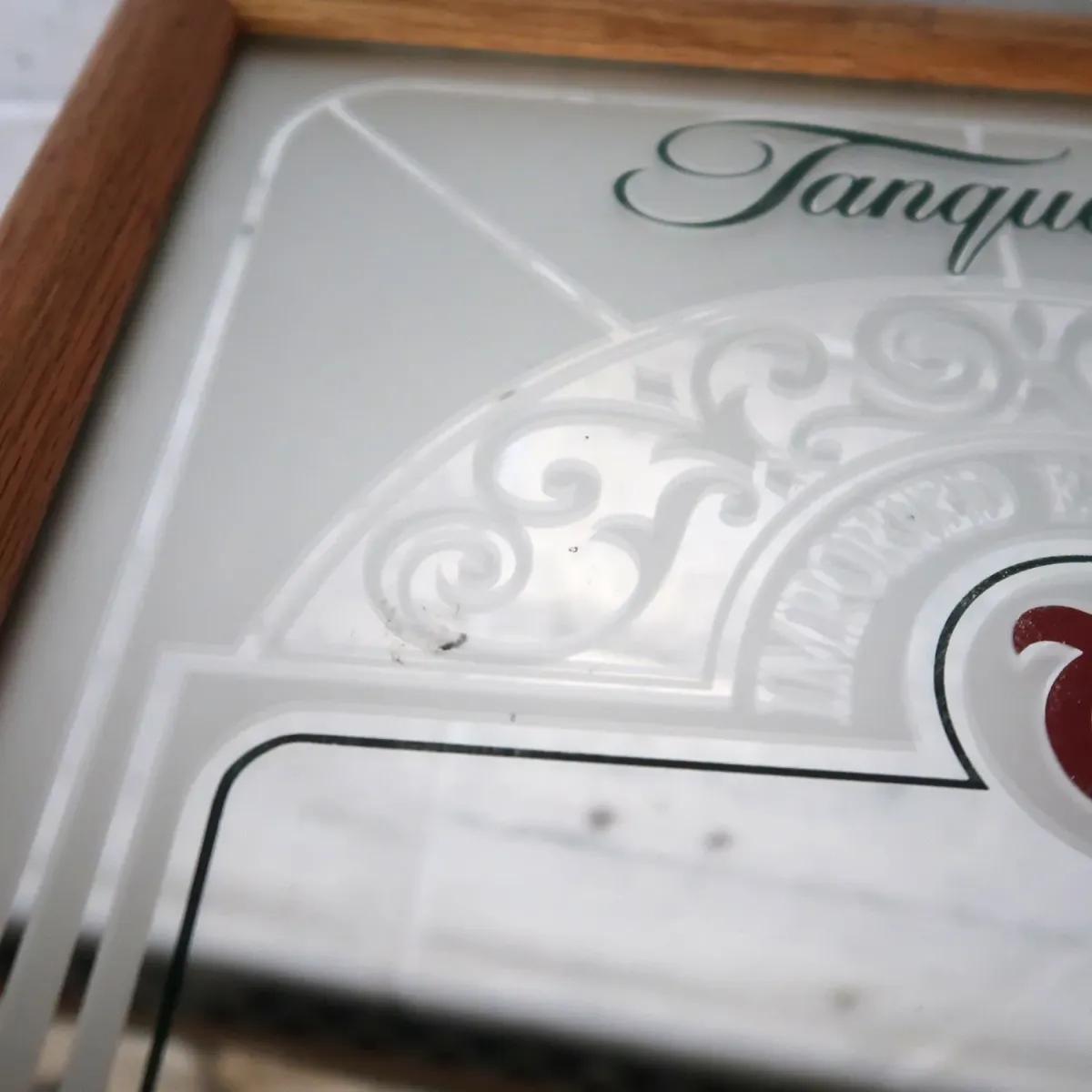 Tanqueray ビンテージ パブミラー