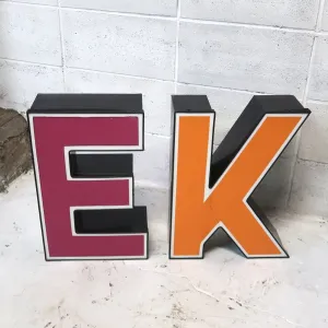 ビンテージ レターサイン K