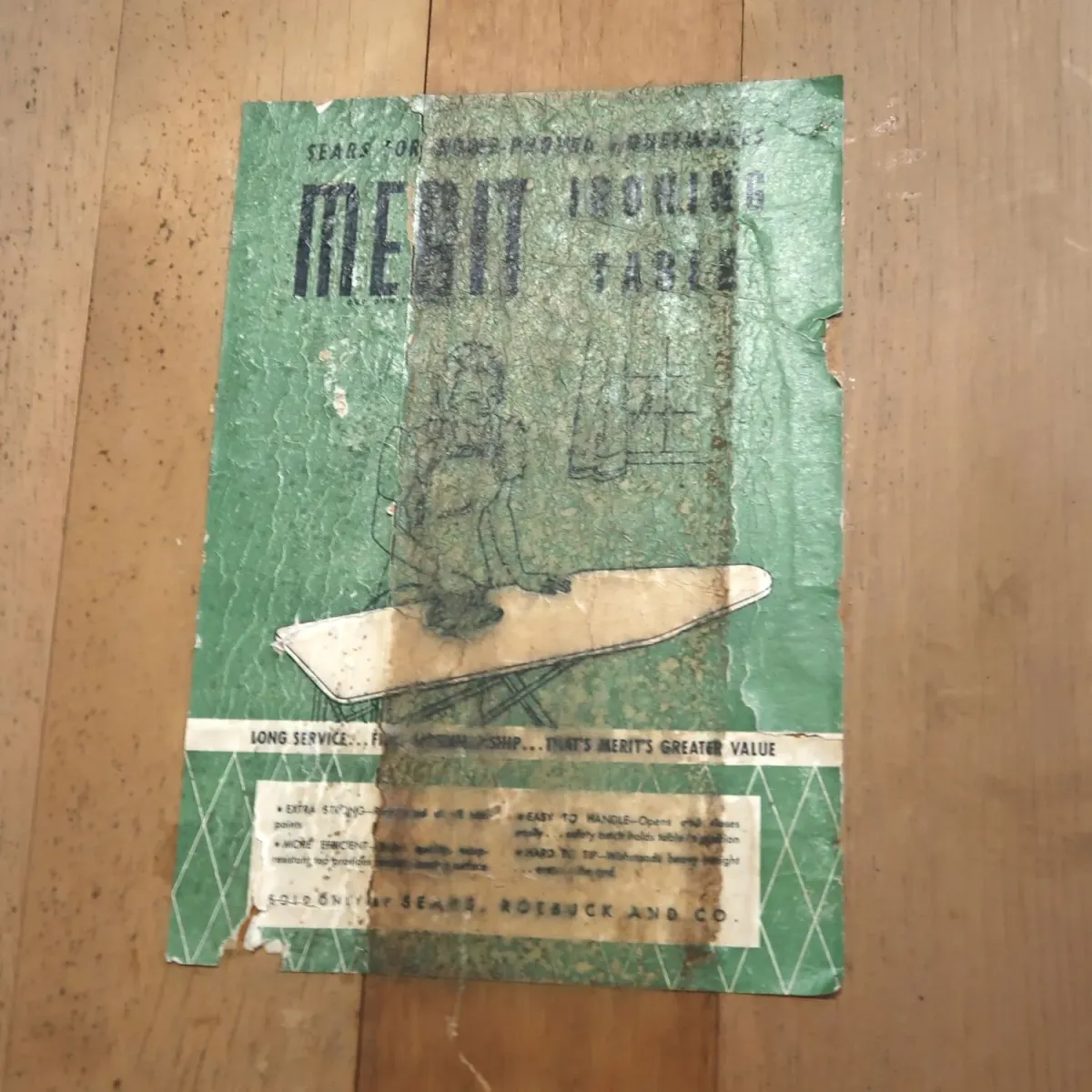 SEARS ROEBUCK AND CO. アンティーク アイロン台