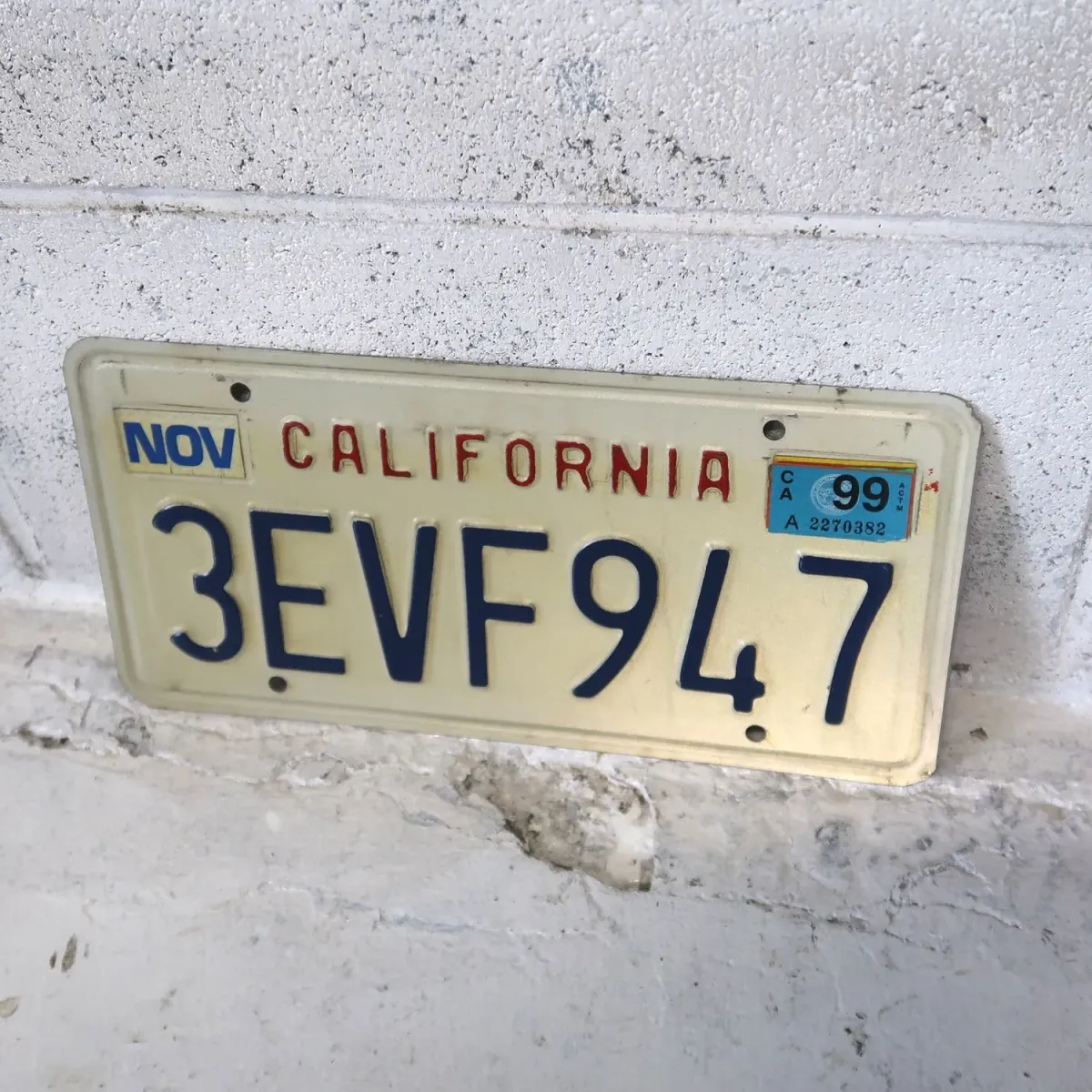 CALIFORNIA ビンテージ ナンバープレート ペア