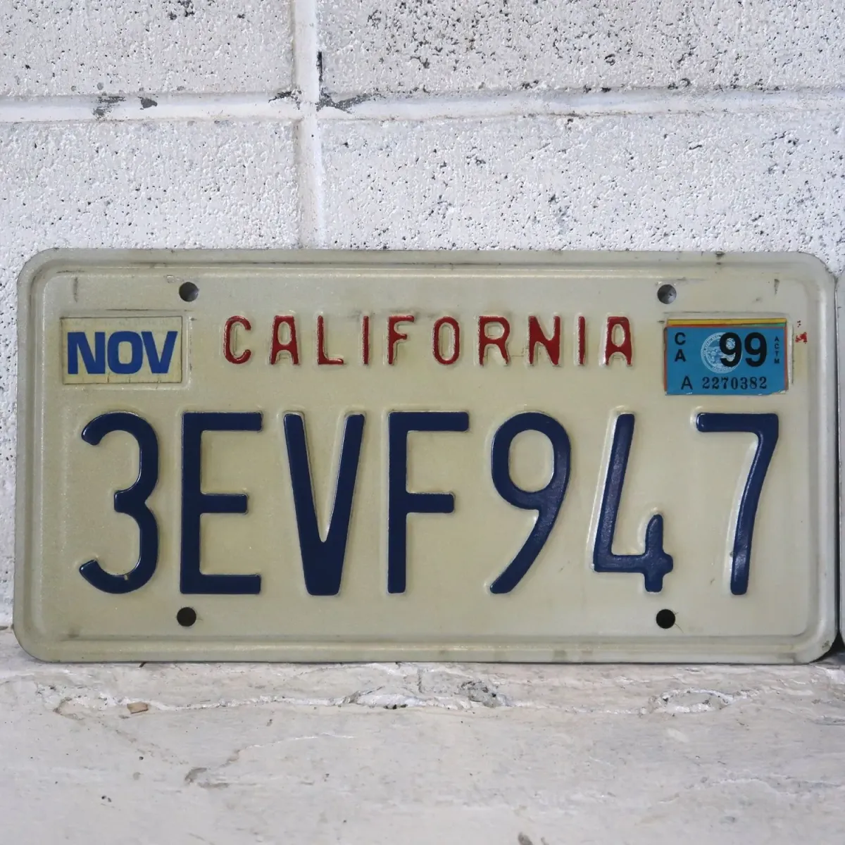 CALIFORNIA ビンテージ ナンバープレート ペア