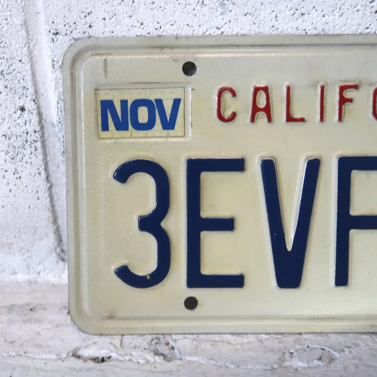 CALIFORNIA ビンテージ ナンバープレート ペア