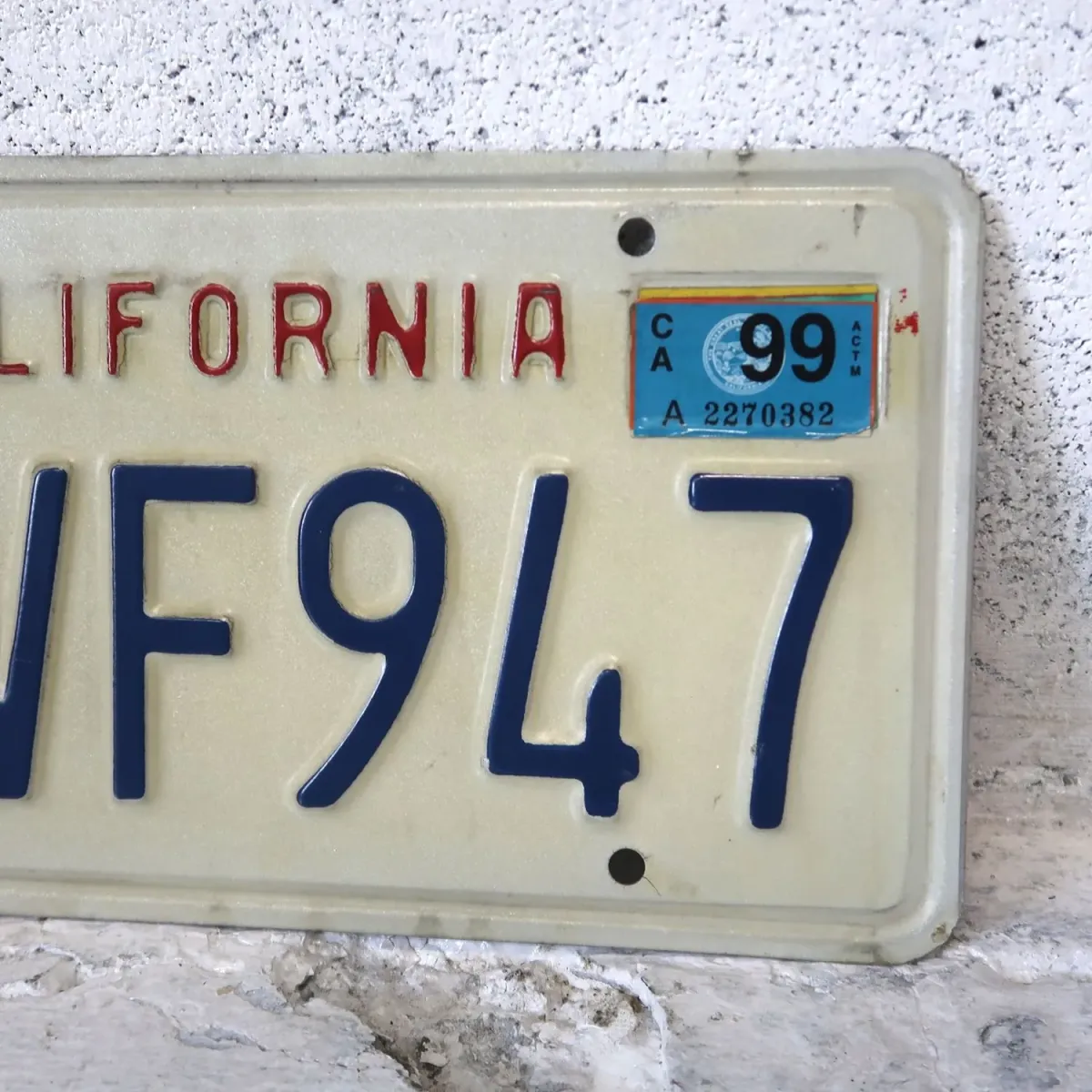 CALIFORNIA ビンテージ ナンバープレート ペア