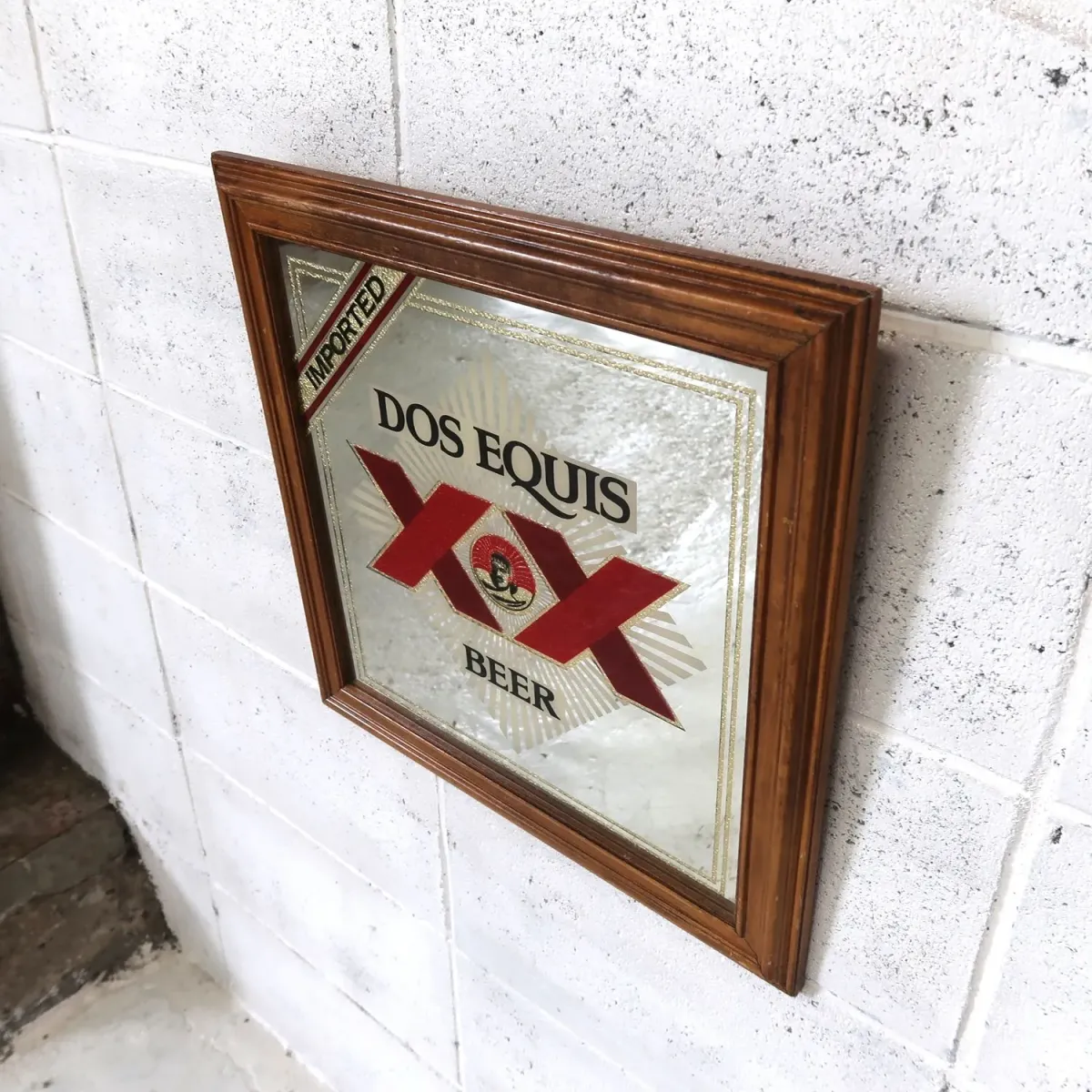 DOS EQUIS XX ビンテージ パブミラー