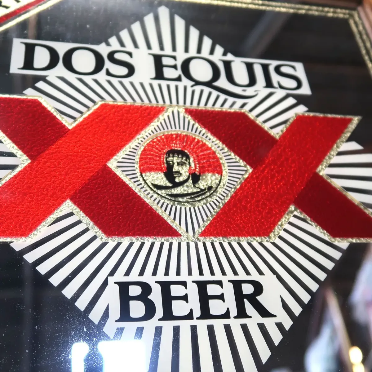 DOS EQUIS XX ビンテージ パブミラー