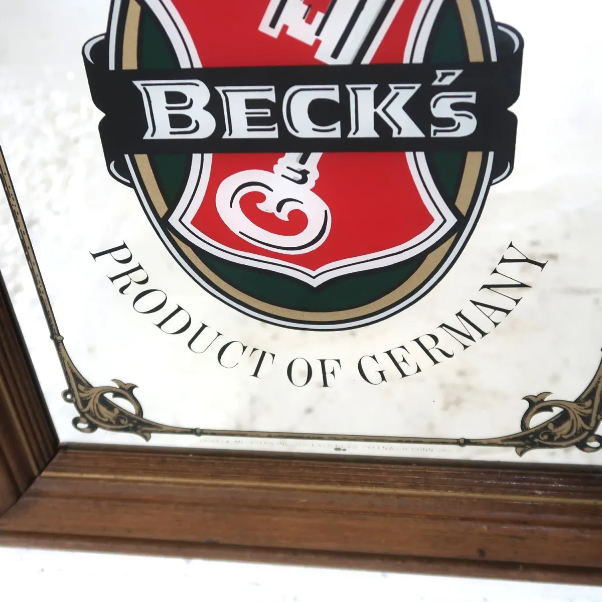 BECK'S ビンテージ パブミラー