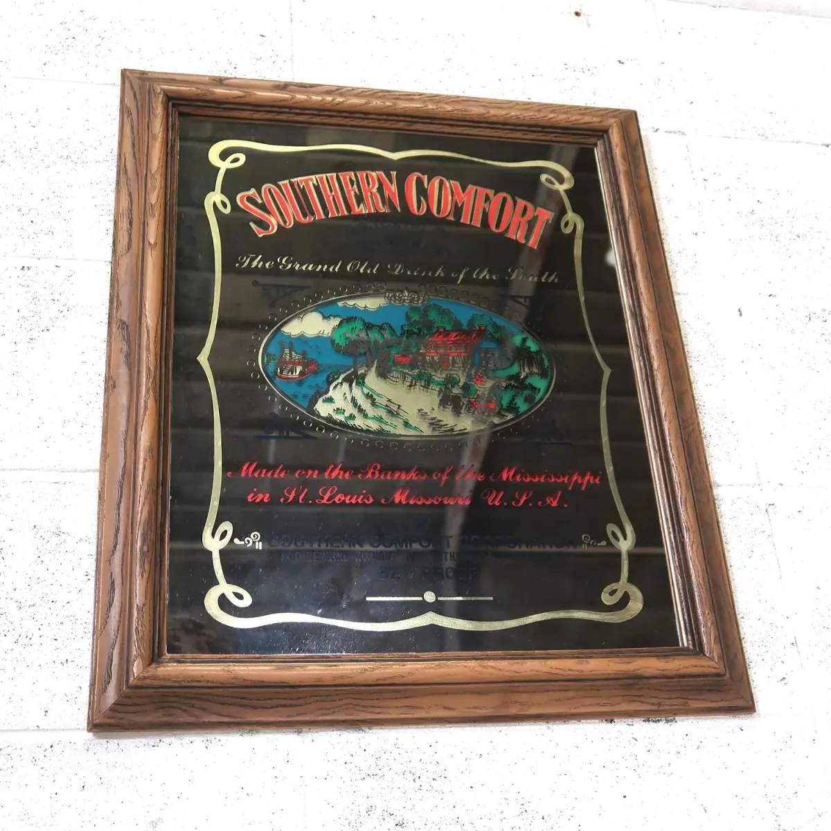 SOUTHERN COMFORT ビンテージ パブミラー