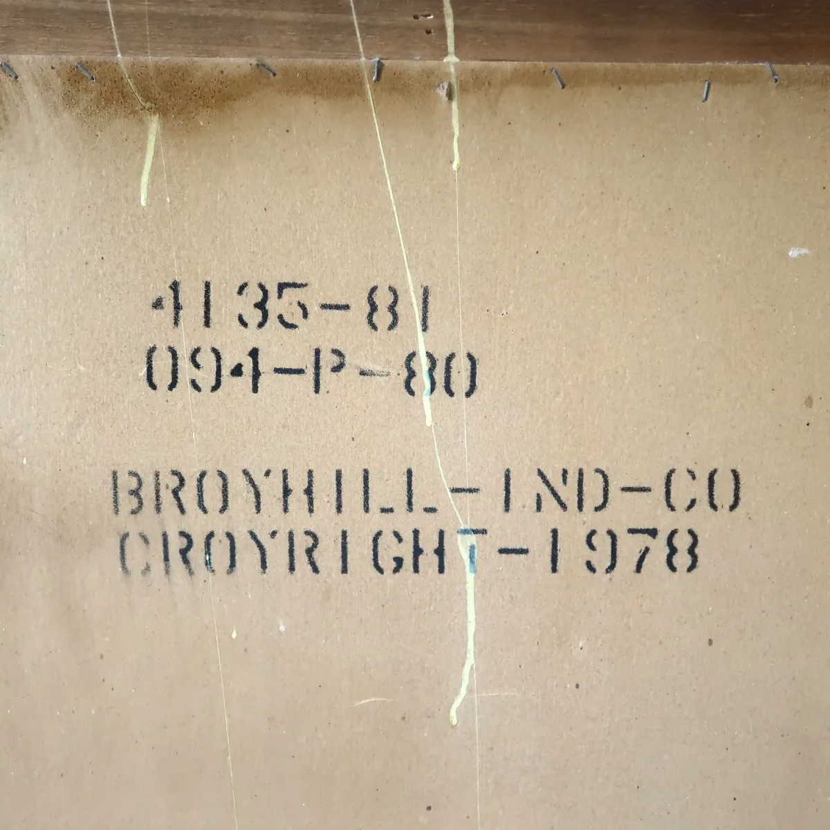 Broyhill ビンテージ ウッドデスク
