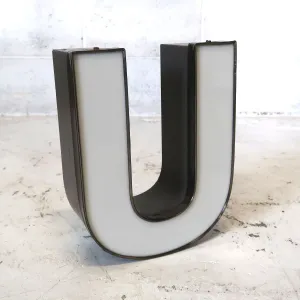 ビンテージ レターサイン U