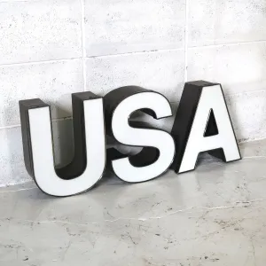 ビンテージ レターサイン U