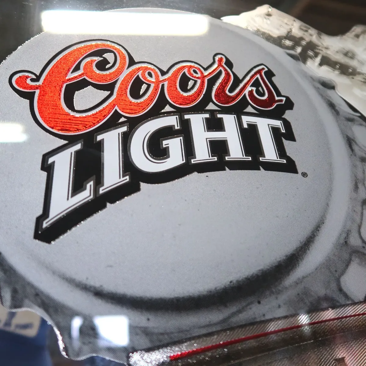 Coors×Coors LIGHT パブミラー