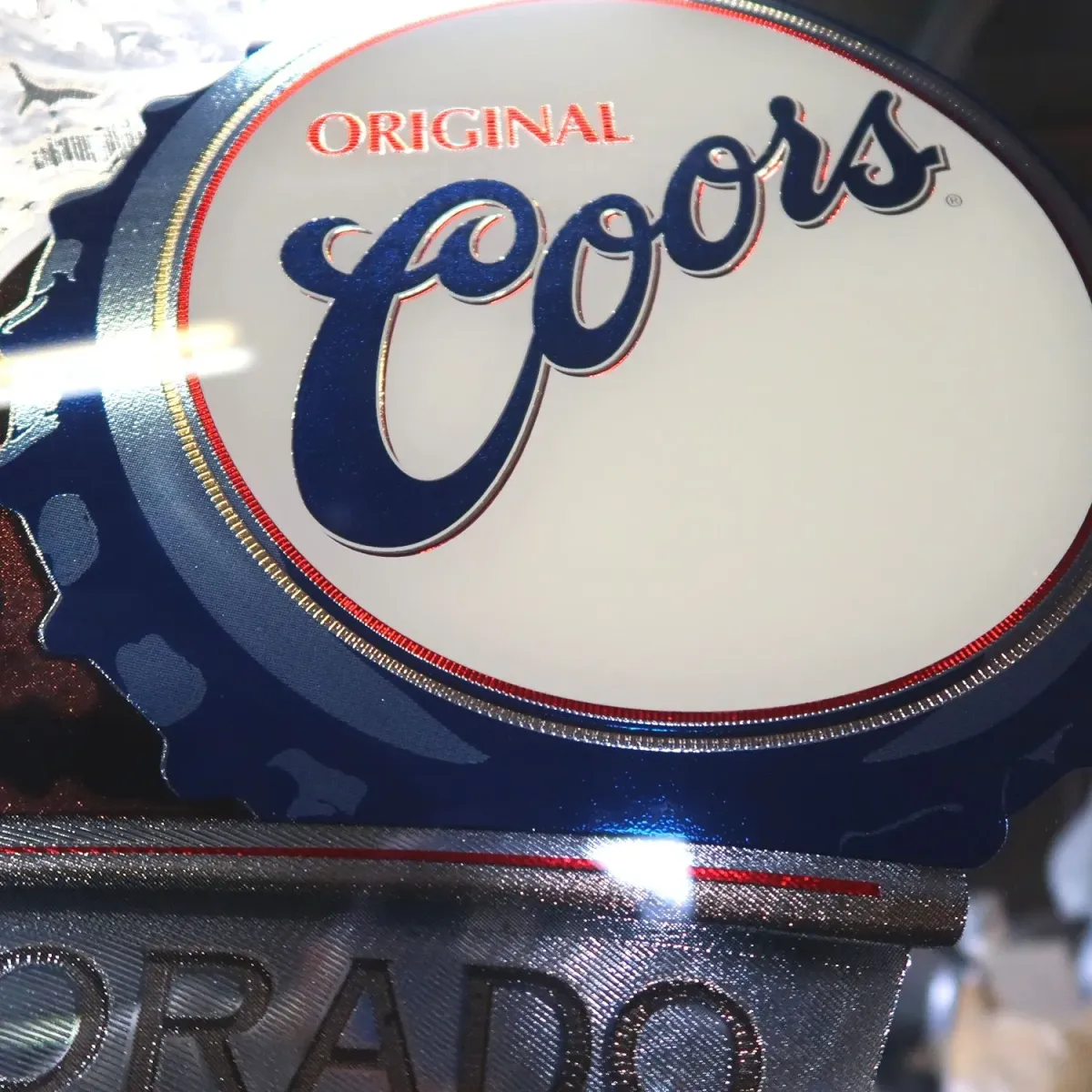 Coors×Coors LIGHT パブミラー
