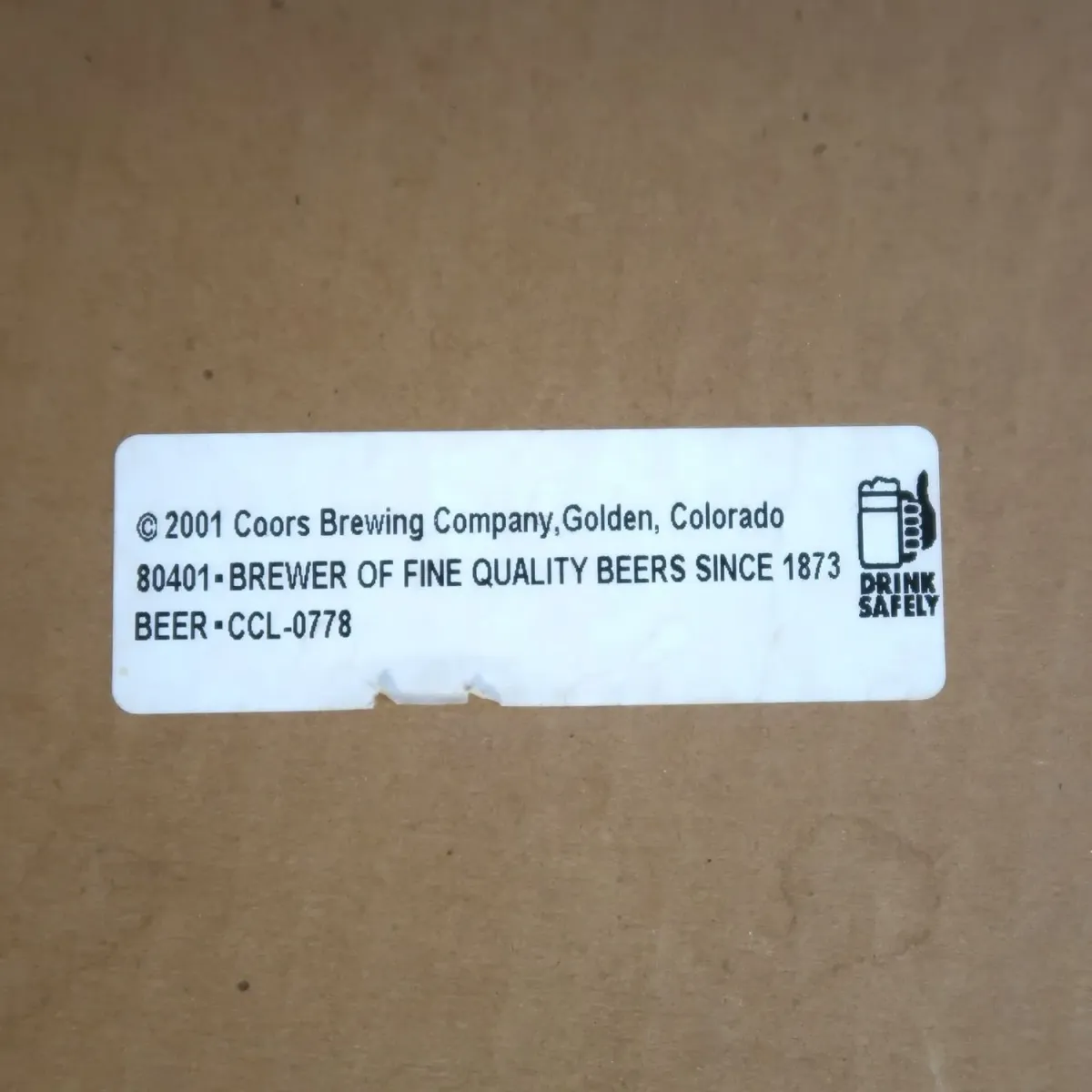 Coors×Coors LIGHT パブミラー