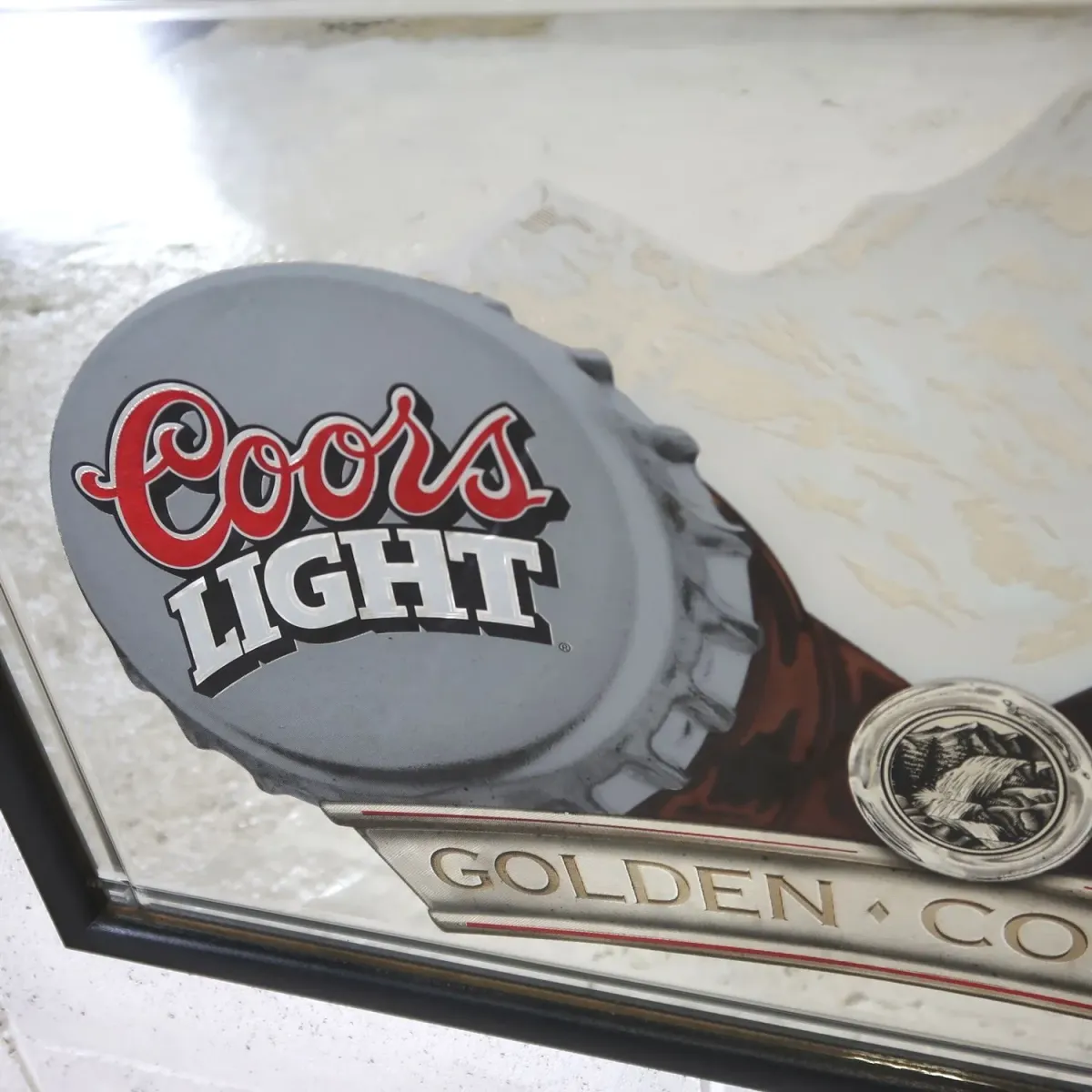 Coors×Coors LIGHT パブミラー