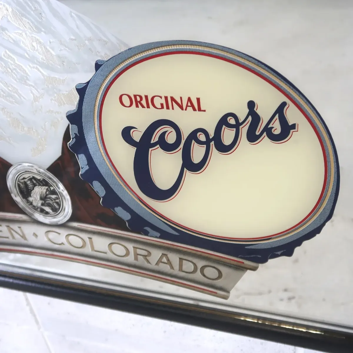 Coors×Coors LIGHT パブミラー