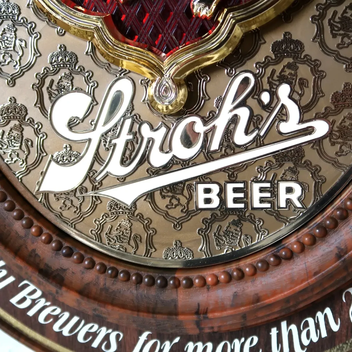Stroh's BEER ビンテージ ライトサイン