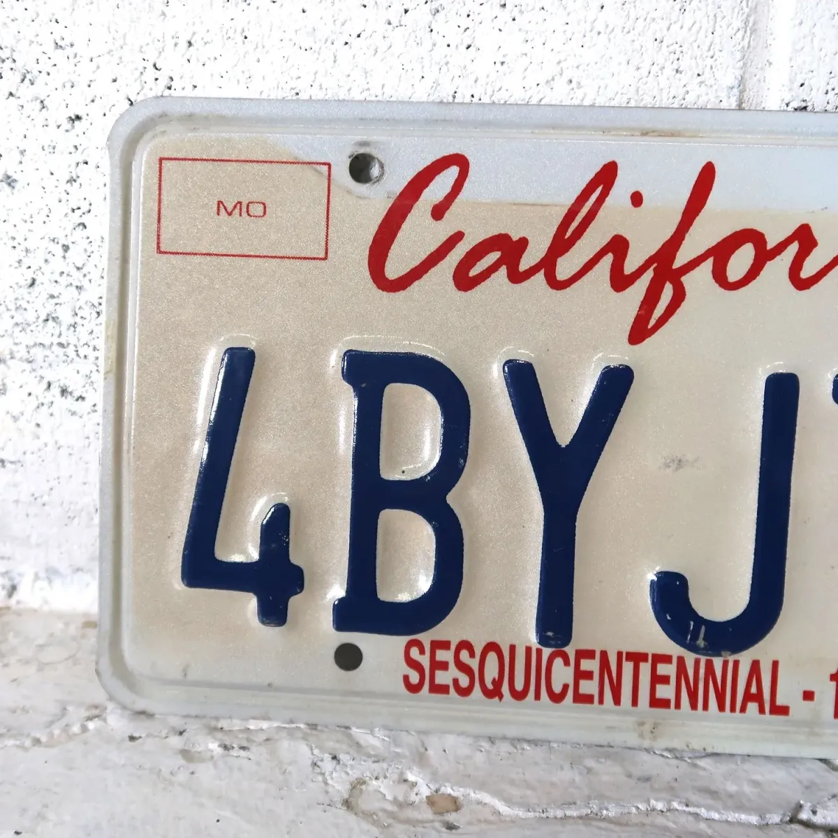 CALIFORNIA USED ナンバープレート ペア