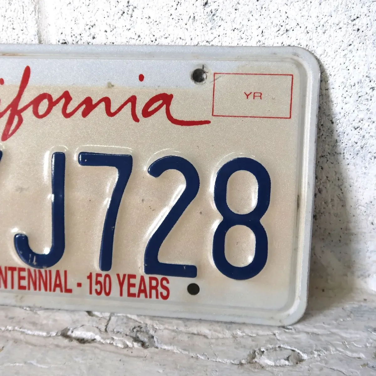 CALIFORNIA USED ナンバープレート ペア