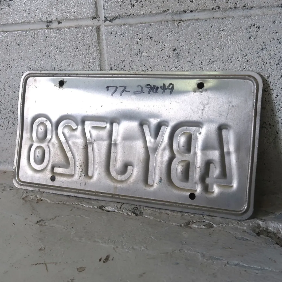 CALIFORNIA USED ナンバープレート ペア