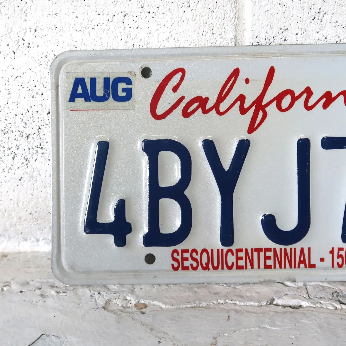 CALIFORNIA USED ナンバープレート ペア