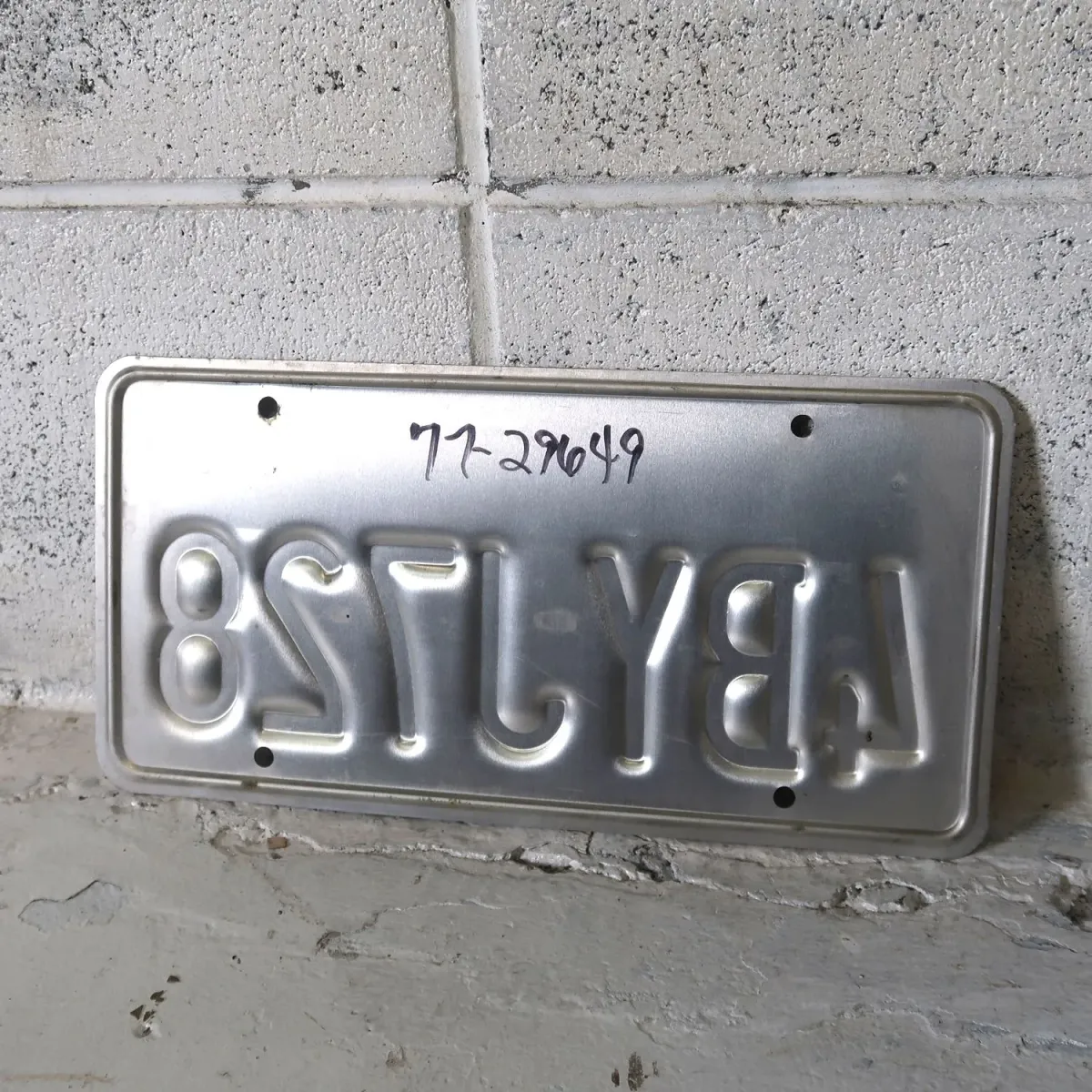 CALIFORNIA USED ナンバープレート ペア